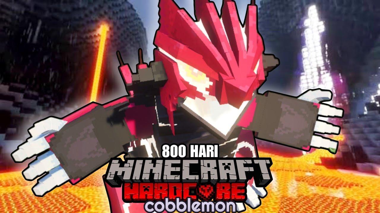 800 Hari Minecraft Hardcore Cobblemon