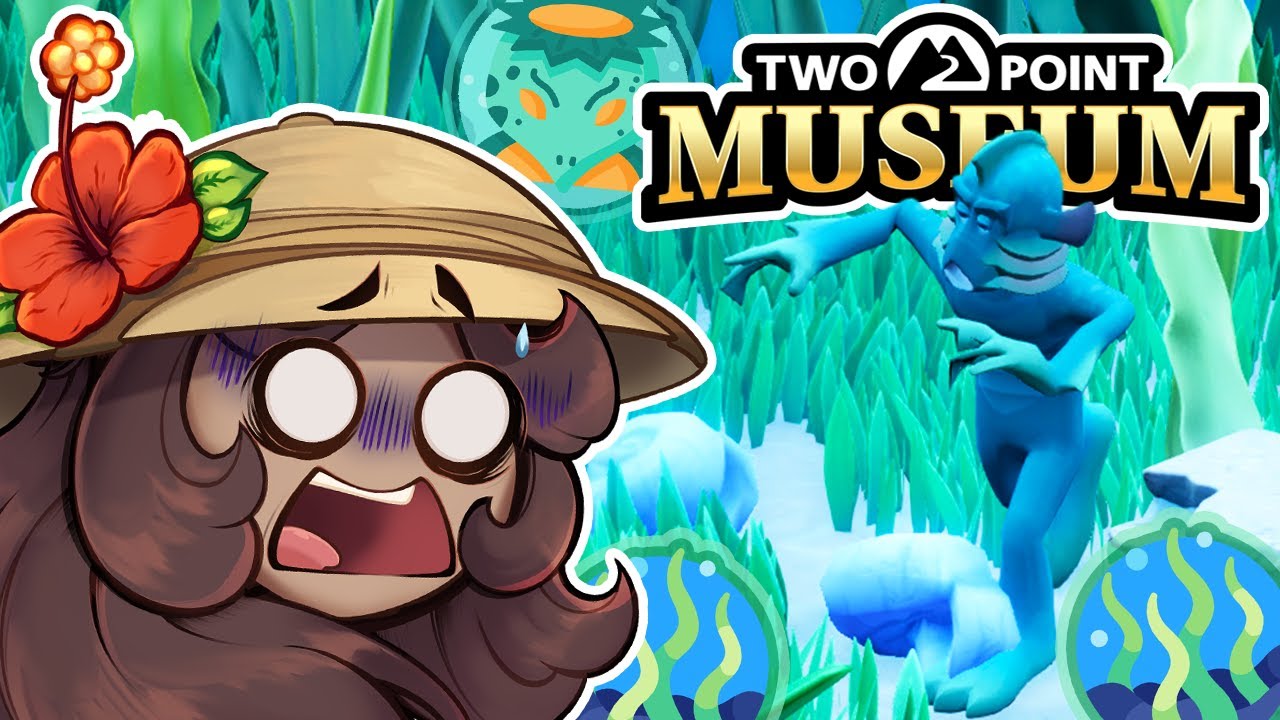 Accidentally Adopting a LAGOONIAN Creature?! 🏦🪼🌿 Two Point Museum: Digital Depths!! • #4