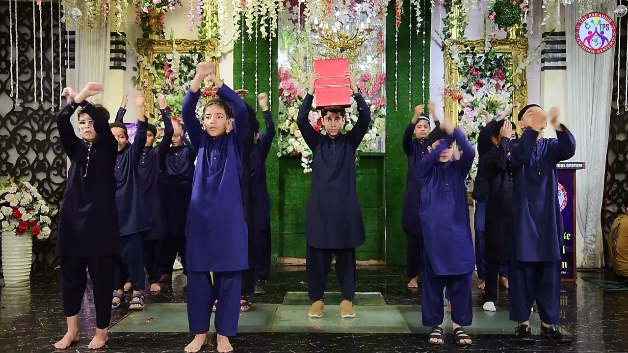 Quran zindabad nazm ll  annual school function and fair well party ll tps school system#tps 