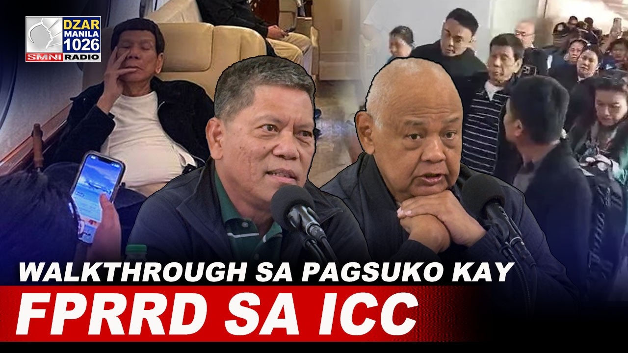 Walkthrough ng pagsuko kay FPRRD sa ICC, binalikan sa unang anibersaryo ng rendition