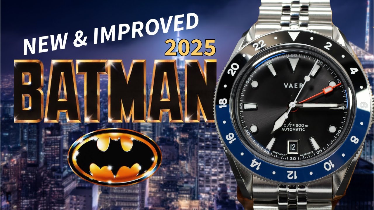 Hard To Go Wrong With a Batman! Vaer G5 GMT Review