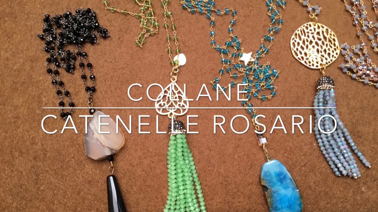 Collana catena rosario