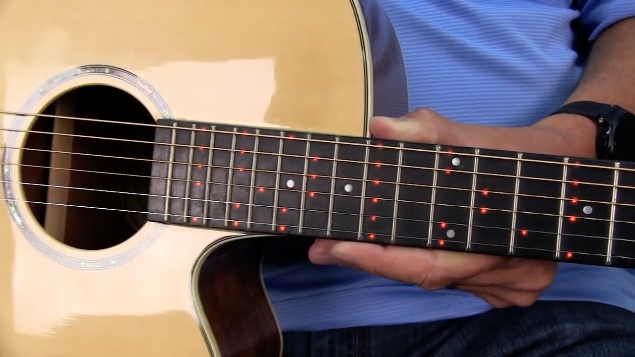 Guitar Tunes Feature Overview with the Fretlight Guitar