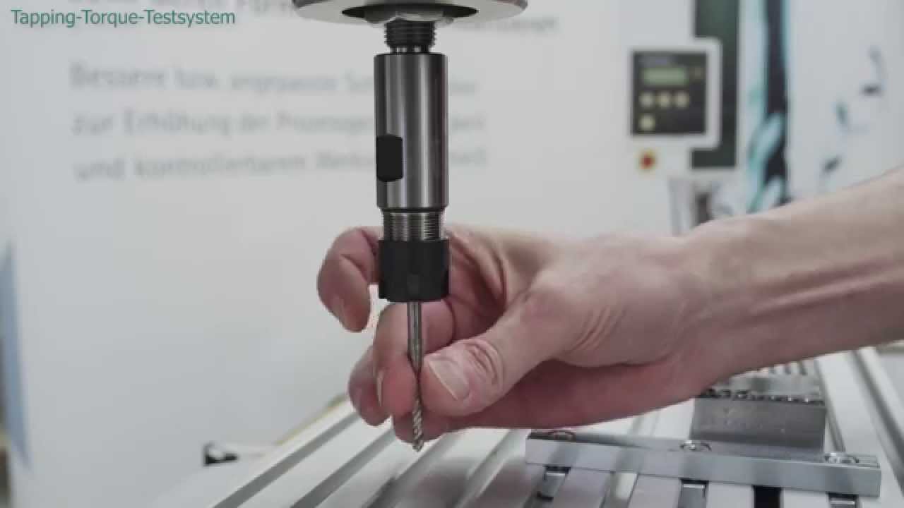 microtap - TTT Tapping-Torque-Testsystem / Short Instruction