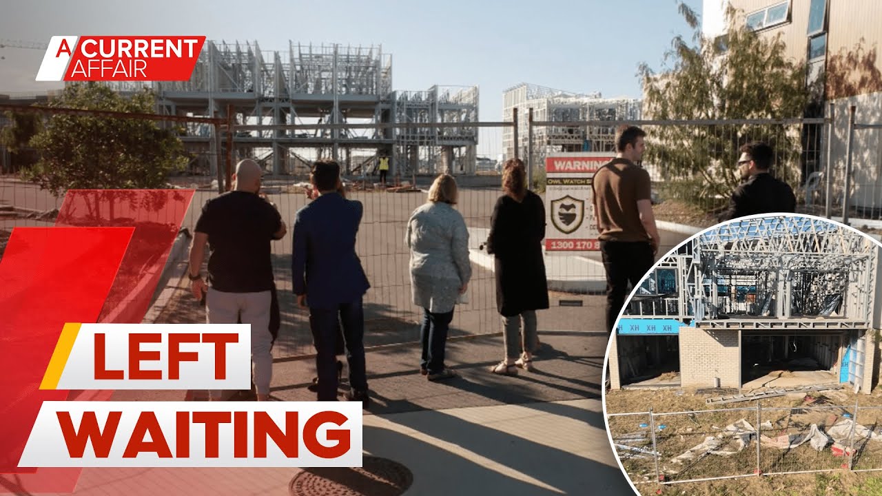 Property developer leaves land parcels dormant and Aussies stranded | A Current Affair