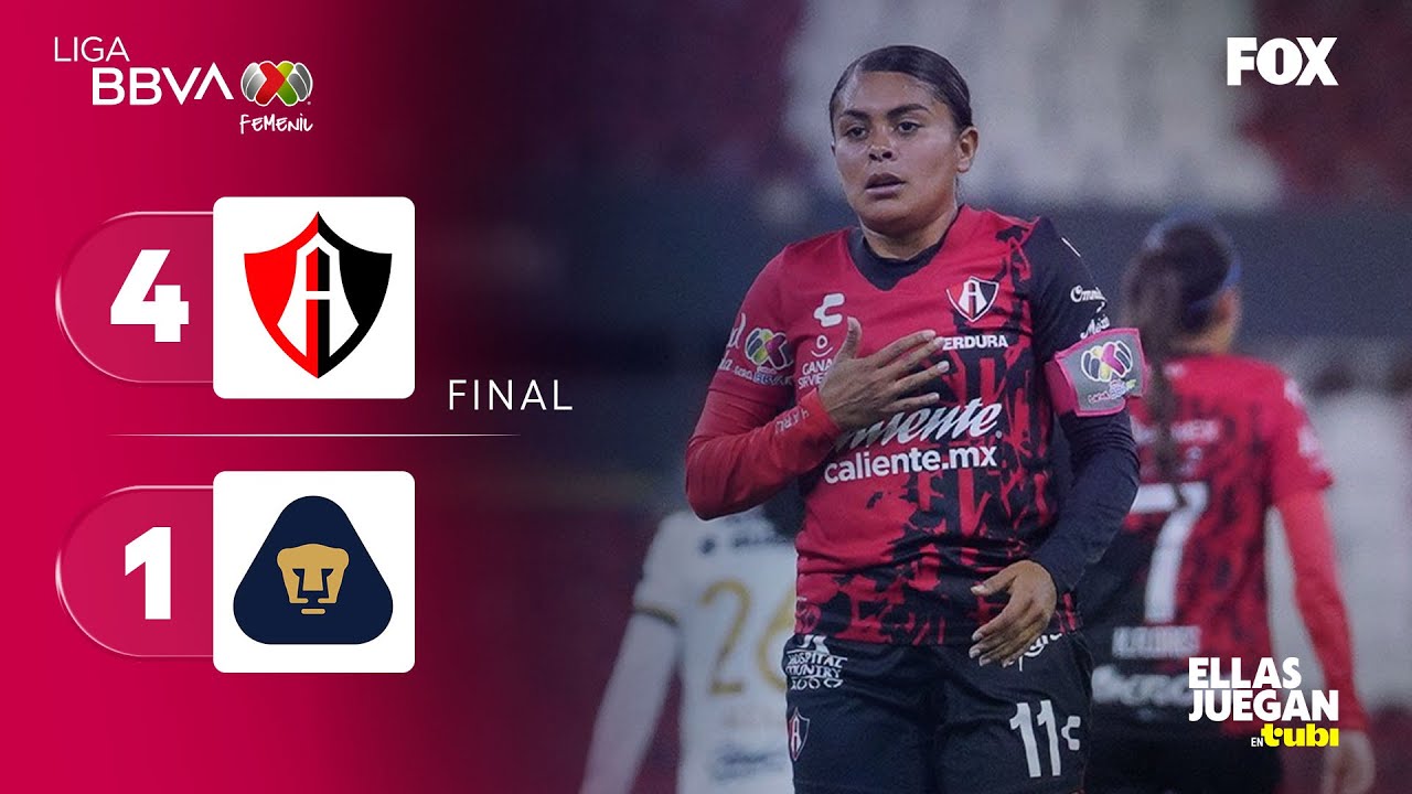 ATLAS 4-1 PUMAS | RESUMEN | LIGA MX FEMENIL | JORNADA 7