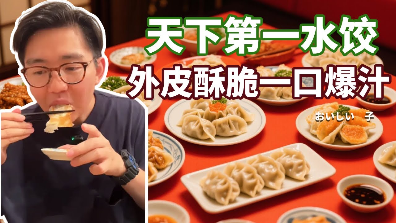 水餃才是天下第一！金黃酥脆、一口爆汁，這才是靈魂美食！【阿鸡AJ】