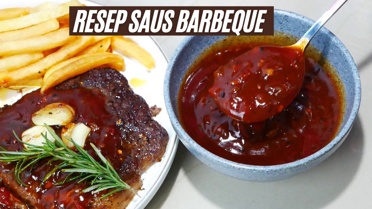 RESEP SAUS BARBEQUE - PEDAS ASAM MANIS  SMOKY  By  Tomafery Cooking