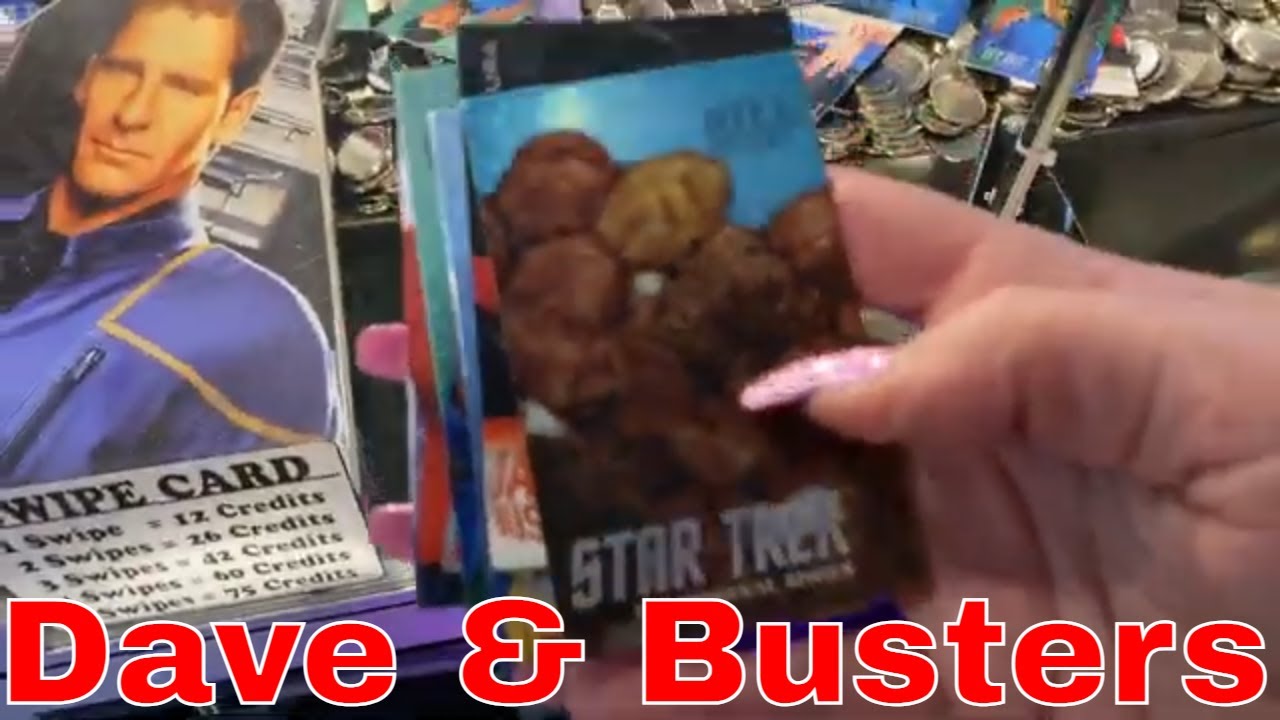 Dave & Busters Arcade - Star Trek Coin Pusher - Winning A Tribble