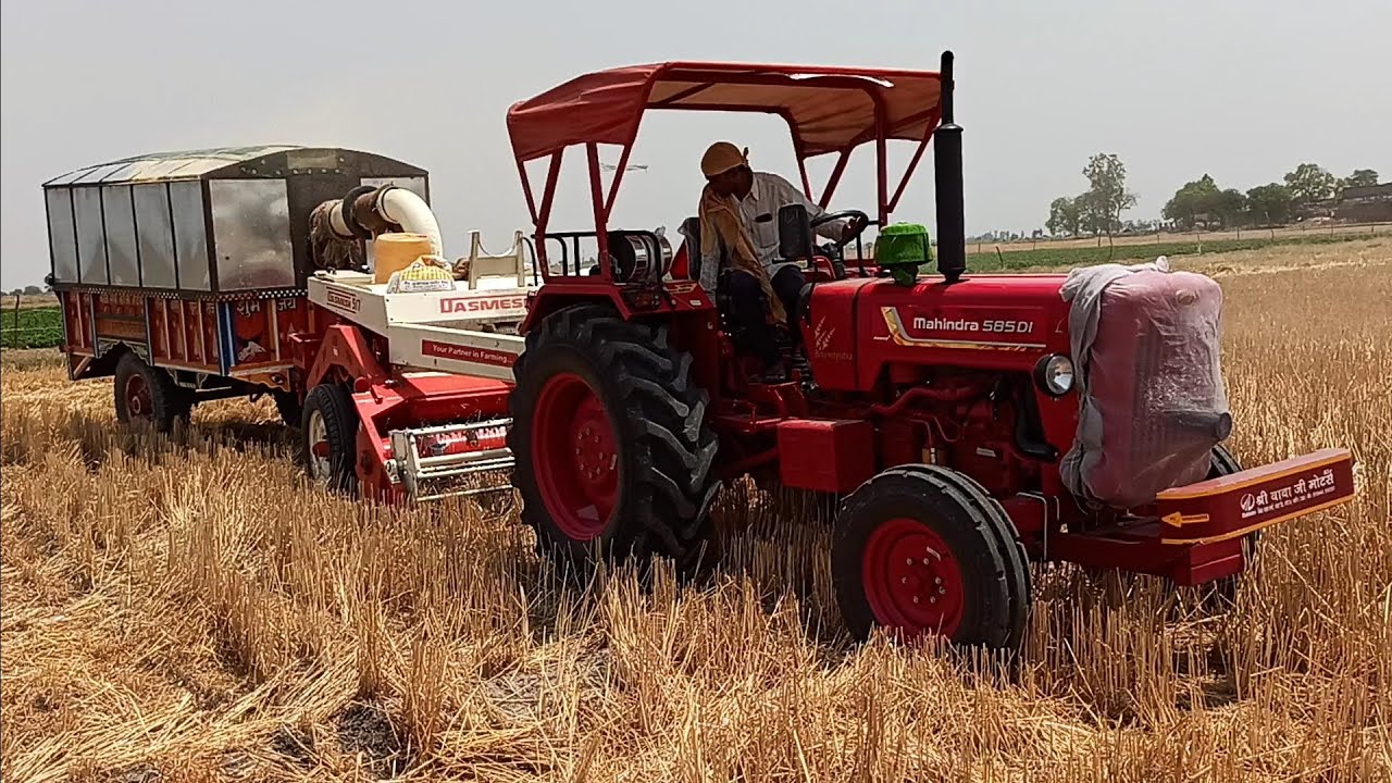 2022 Brand New Mahindra 585 DI और Dasmesh 517 51