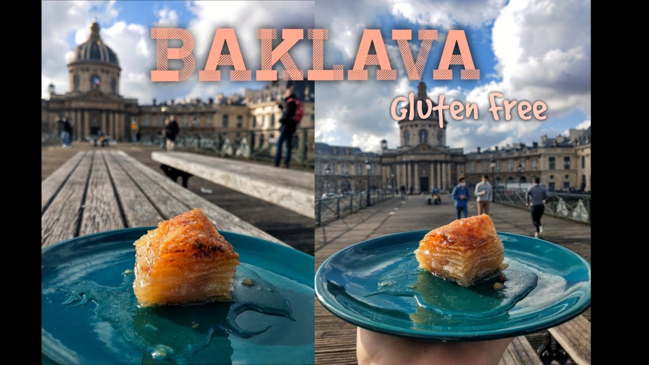 GLUTEN FREE BAKLAVA | Homemade phyllo leaves | Delicious