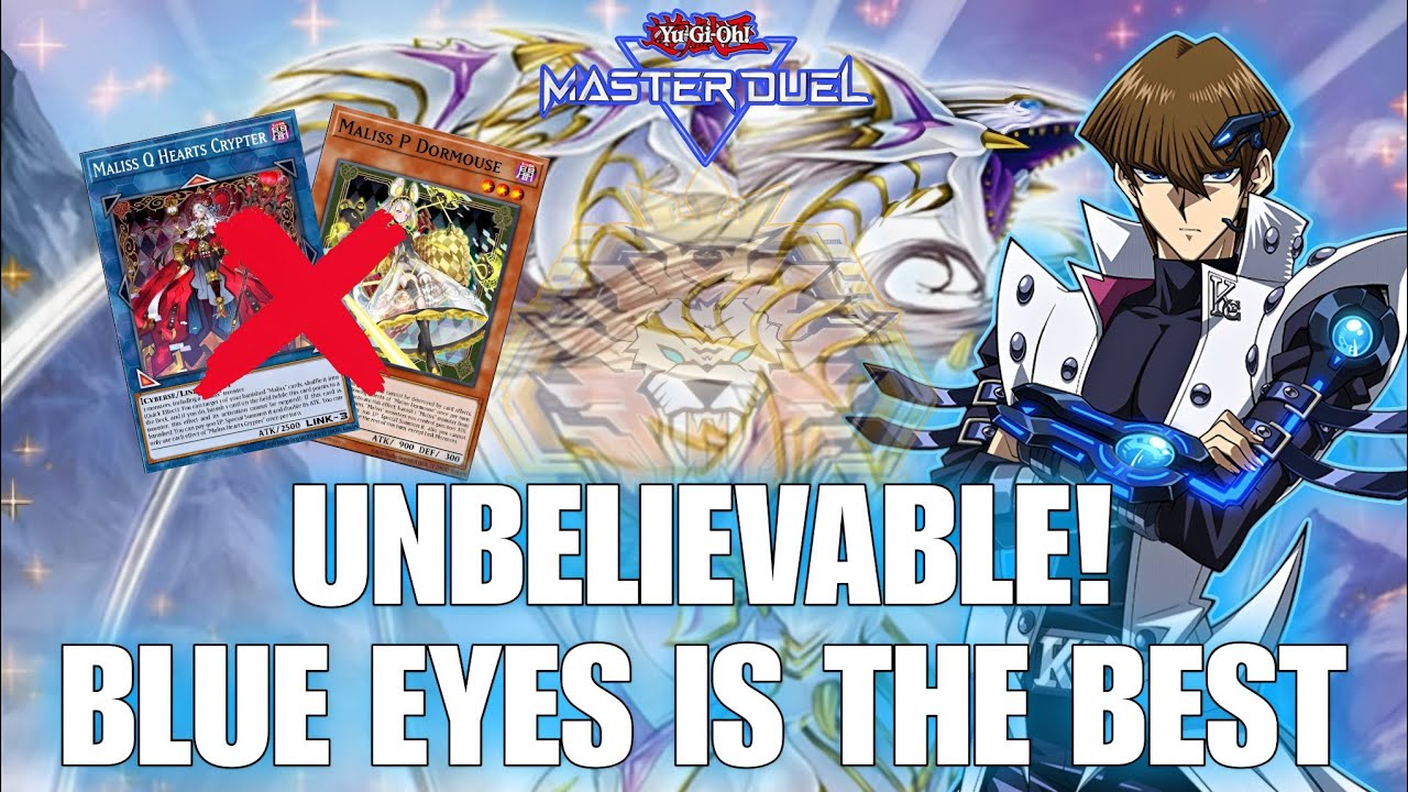 BLUE EYES PRIMITE VS MALISS?!🔥 THIS IS THE BEST DECK IN YU-GI-OH MASTER DUEL