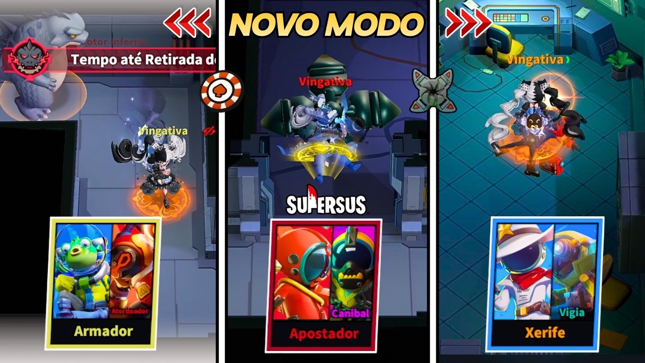 NOVO MODO! UMA IDENTIDADE, DUAS HABILIDADES no Super sus - Quem é o Impostor?