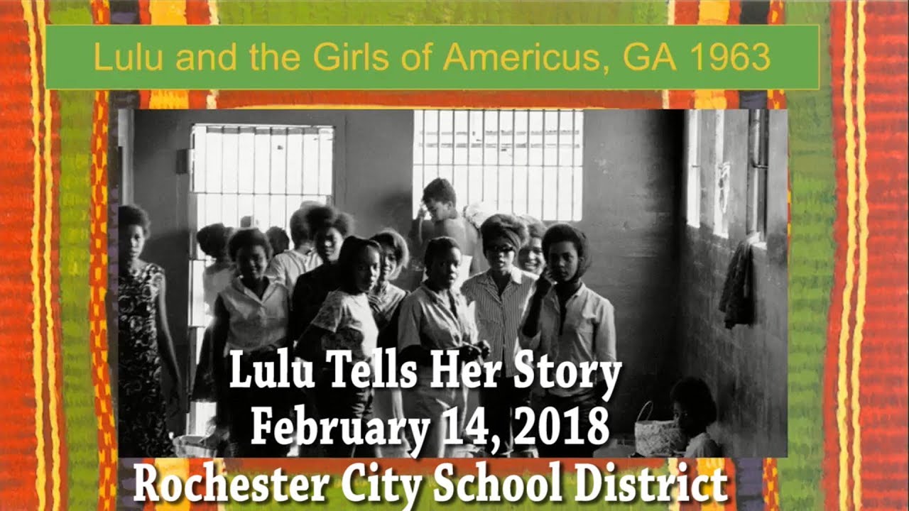 Lulu Tells Her Story to Students in the Rochester City School District - February 14, 2018