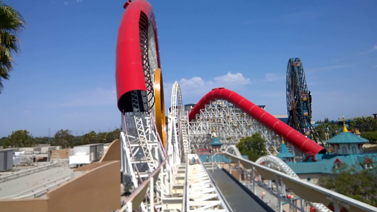 2018 DCA Incredicoaster POV HD July 9th Daytime