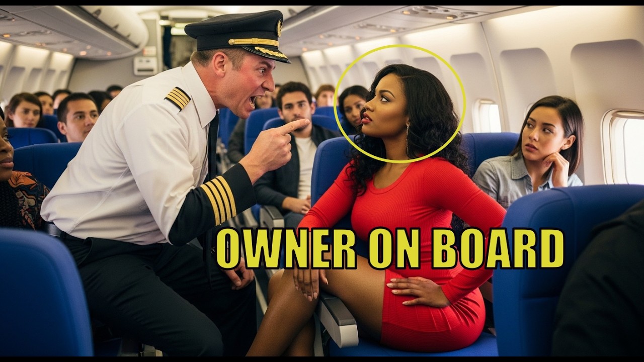 PILOT ORDERS BLACK WOMAN TO MOVE — UNKNOWINGLY CONFRONTS THE BILLIONAIRE OWNER OF THE PLANE