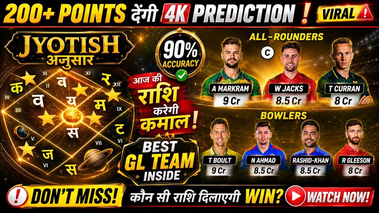 ML vs MO dream 11 predictions | Astrology Winner Prediction | GL Team | Fantasy Tips