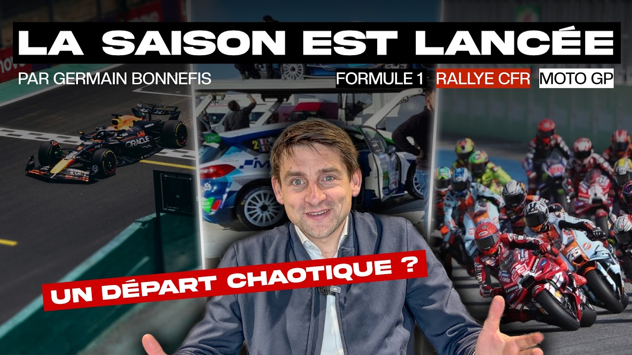 Le SPORT MECANIQUE en 2026 : F1, MOTO GP, RALLYE