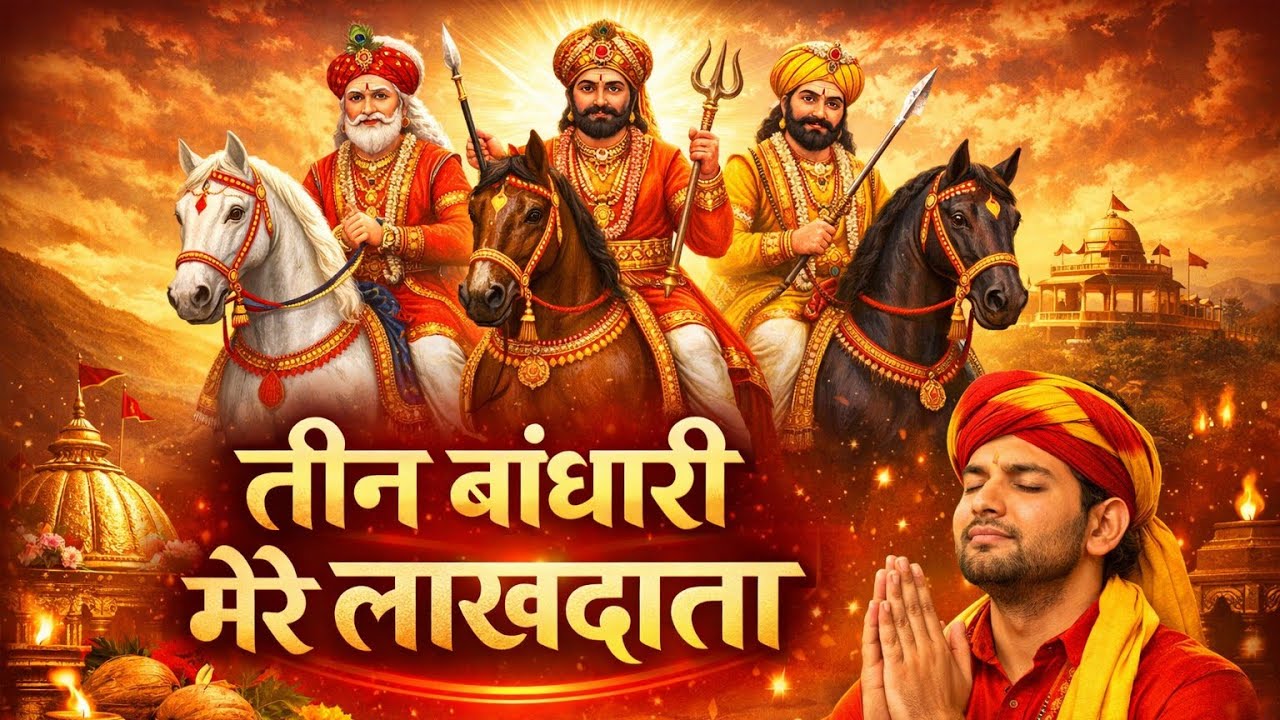 🌼 तीनबाणधारी मेरे लखदाता | Khatu Shyam Bhajan 2026 | Shyam Baba Latest Bhakti Song 🙏