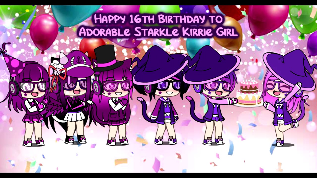 Happy 16th Birthday to Adorable Starkle Kirrie Girl