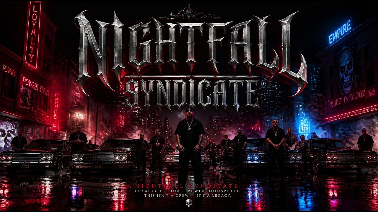 NIGHTFALL SYNDICATE 🌑💀 Gangster NU METAL x Trap Metal Mix | Heavy Bass Night Drive 2026