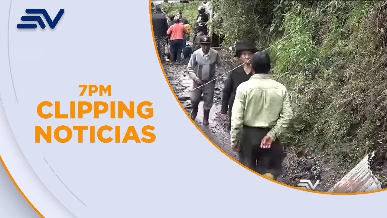 Cuatro muertos tras el deslave en Santa Martha, Chimborazo | Televistazo | Ecuavisa