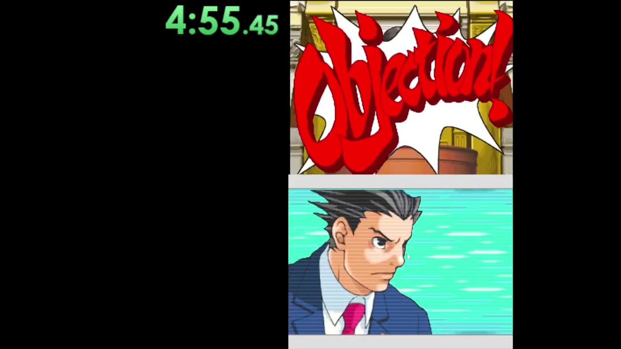 Phoenix Wright: Ace Attorney The First Turnabout NG+ speedrun: 9:19