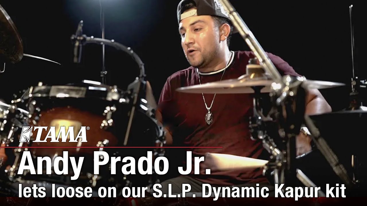 Andy Prado Jr. lets loose on our S.L.P. Dynamic Kapur kit.