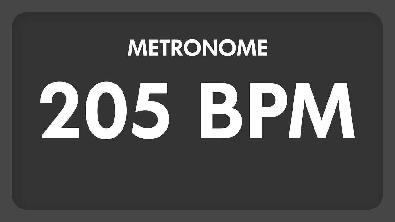 205 BPM - Metronome