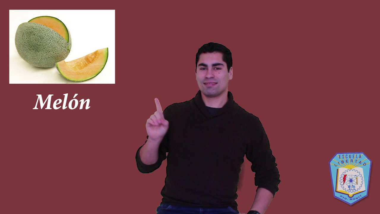 Aprendamos  las Frutas y Verduras en LSCH.