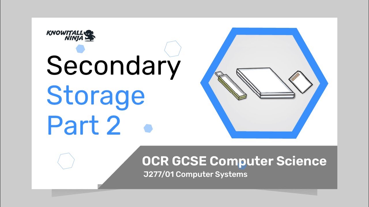 Secondary Storage Part 2 - OCR GCSE Computer Science