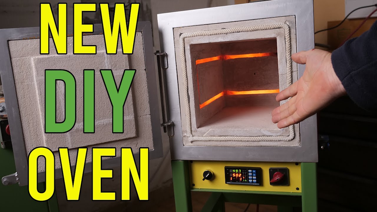DIY heat treatment oven (build video) || RotarySMP