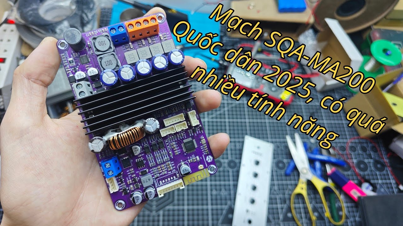 Hướng dẫn chi tiết cách set chế độ và sử dụng mạch SQA-MA200, con mạch quốc dân trong 2025