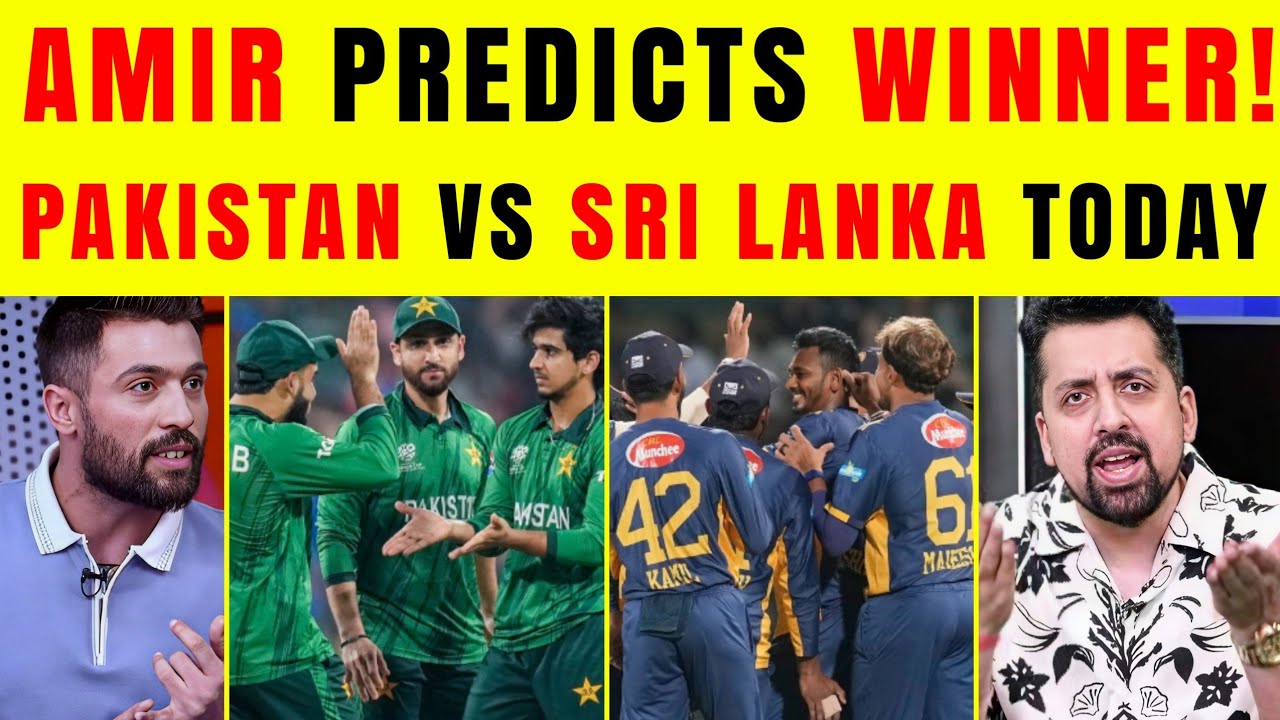 Mohammad Amir Predicts Winner | Pakistan vs Sri Lanka Today