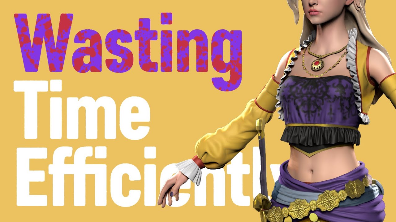 Mentoring Lessons: Wasting your Time Efficiently when Sculpting in Zbrush