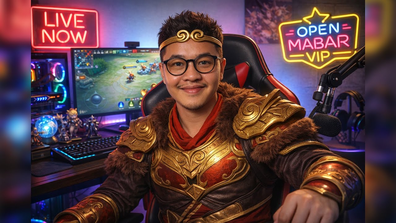 🔴LIVE GLOBAL SUN PUSH MMR! TUTOR BUILD EMBLEM SUN! MOBILE LEGENDS INDONESIA S40 (14) #livestream