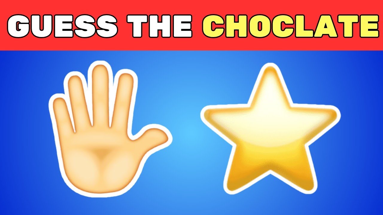 Guess the CHOCOLATE NAME with emoji 🍬🤎🍫| Emoji Challenge Quiz | Brain play