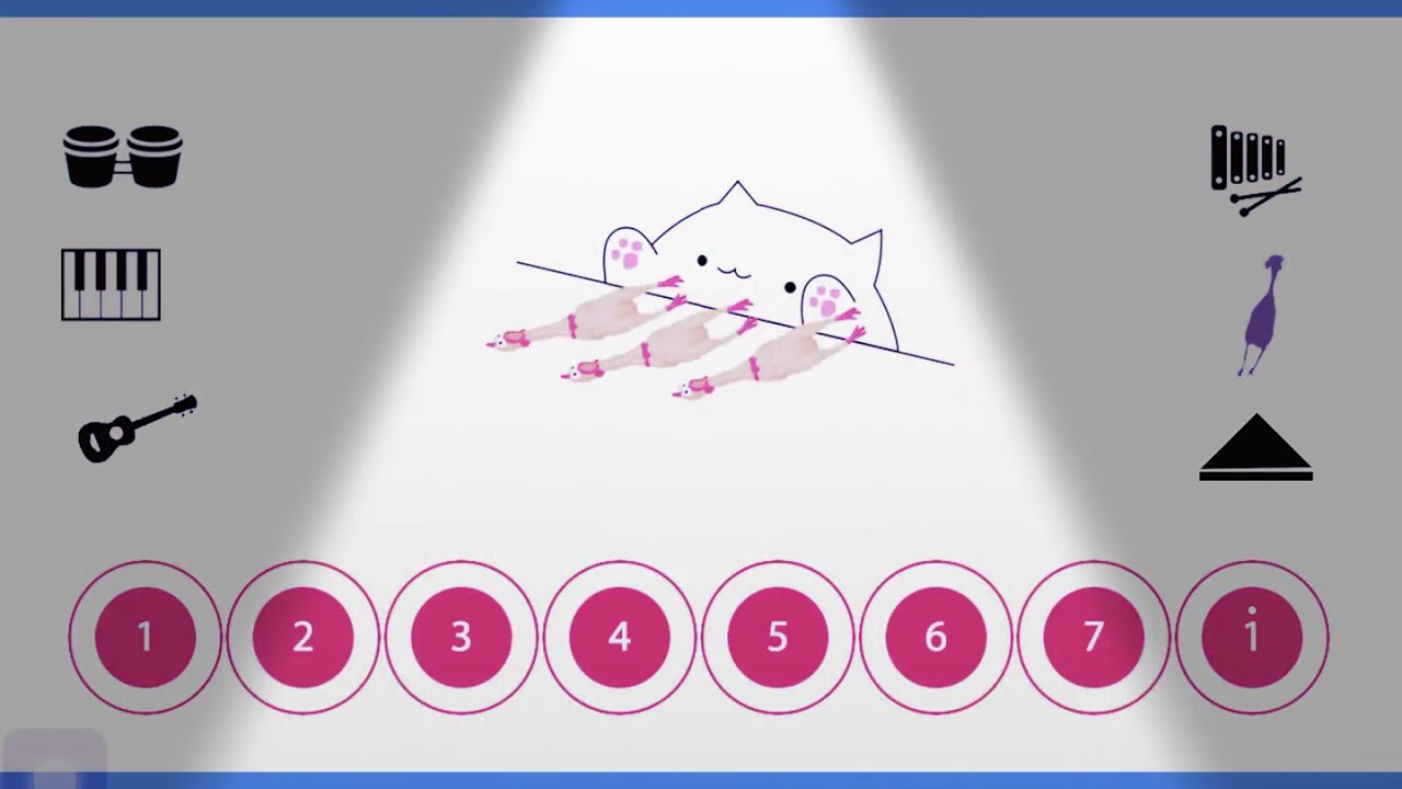 Happy birthday song bongo cat