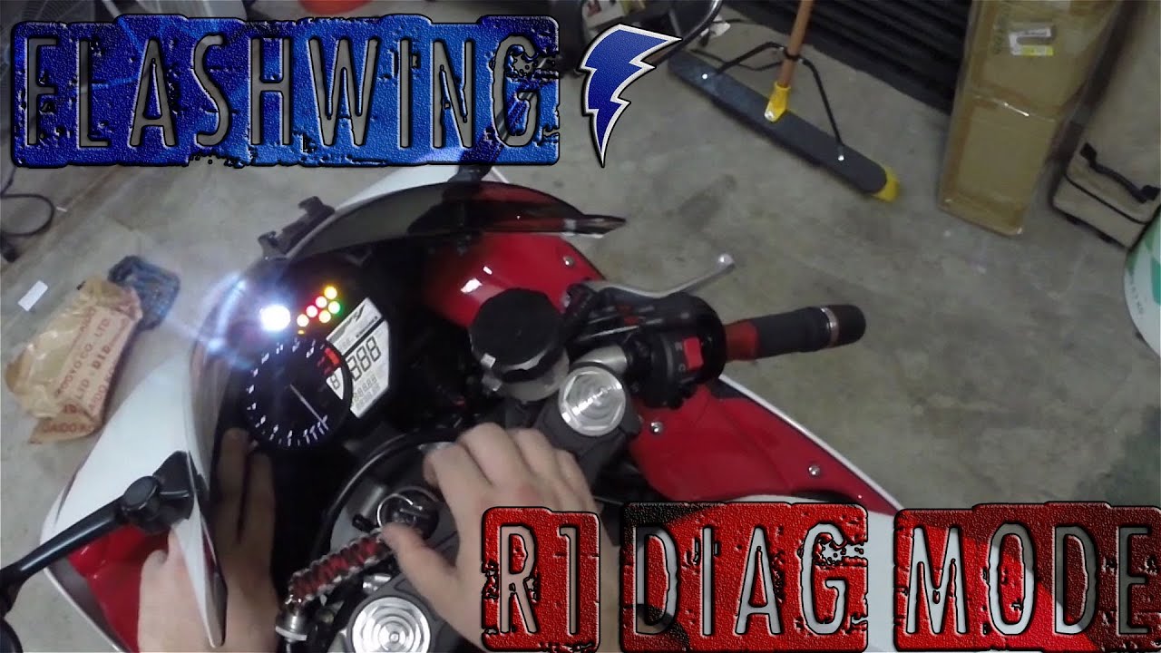 How to Use Yamaha R1 Diagnostic Mode 2009 - 2014