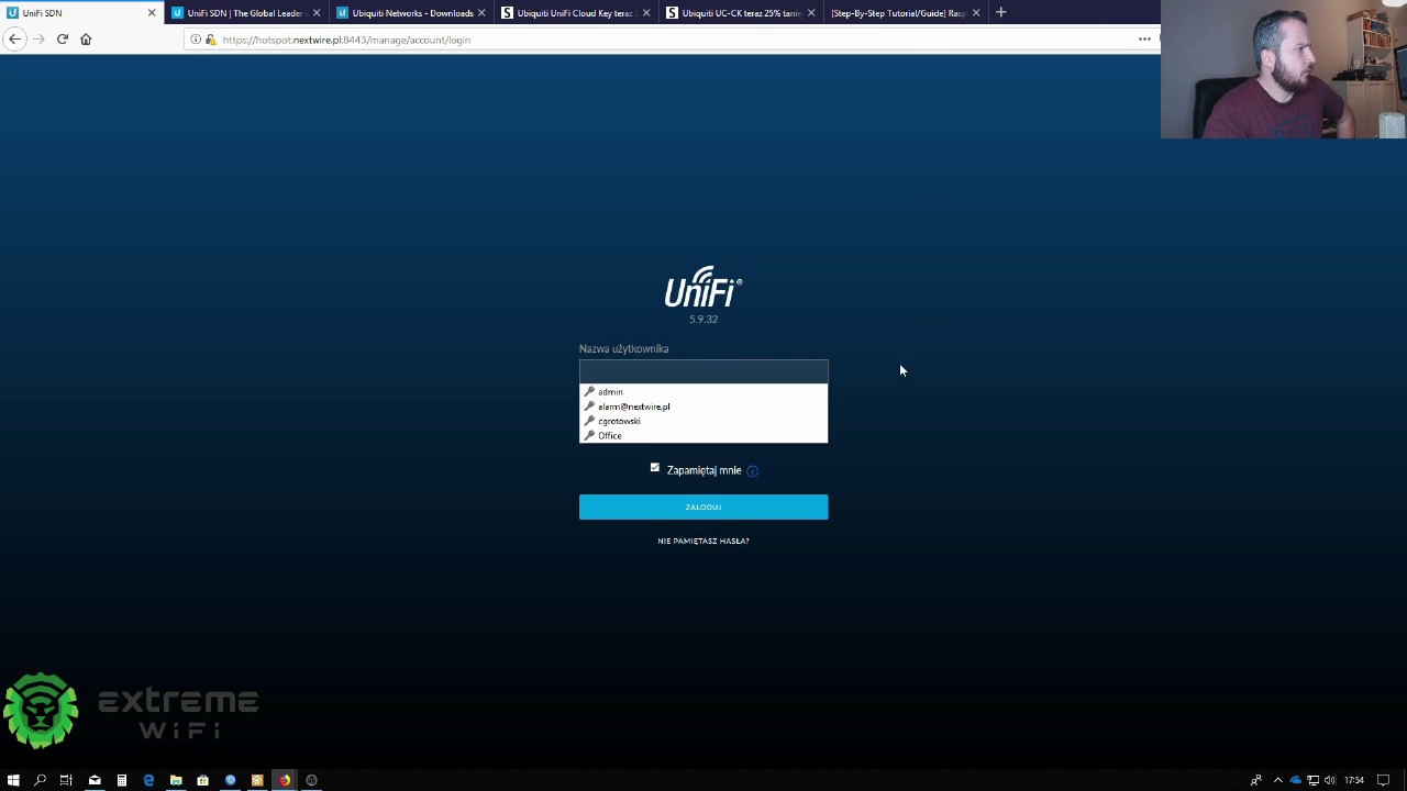 unifi SDN Controller -  Zarządzanie siecią poprzez Kontroler