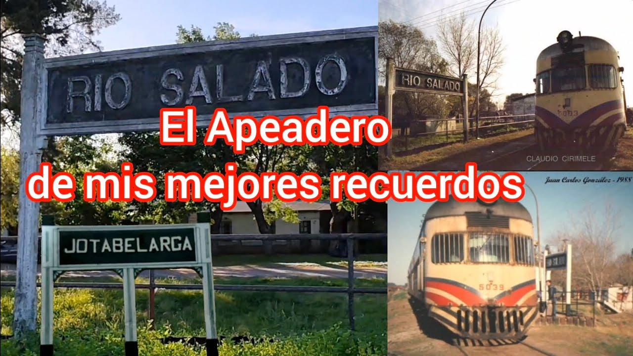 APEADERO RIO SALADO del FERROCARRIL GENERAL ROCA ex FERROCARRIL DEL SUD 