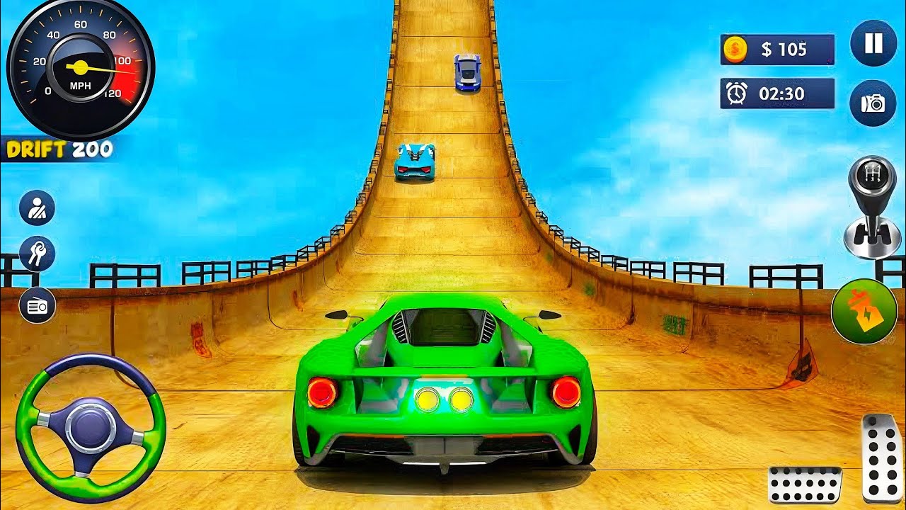 GT Impossible Car Stunt Racing - Ramp Car Stunt Racing 3D - Android GamePlay #2
