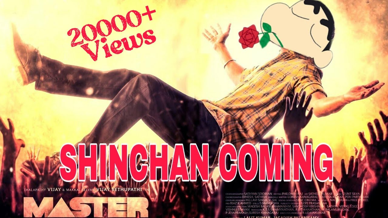 Master Vaathi Coming Shinchan Version | Thalapathy Vijay | Anirudh Ravichander | Shinchan | Master