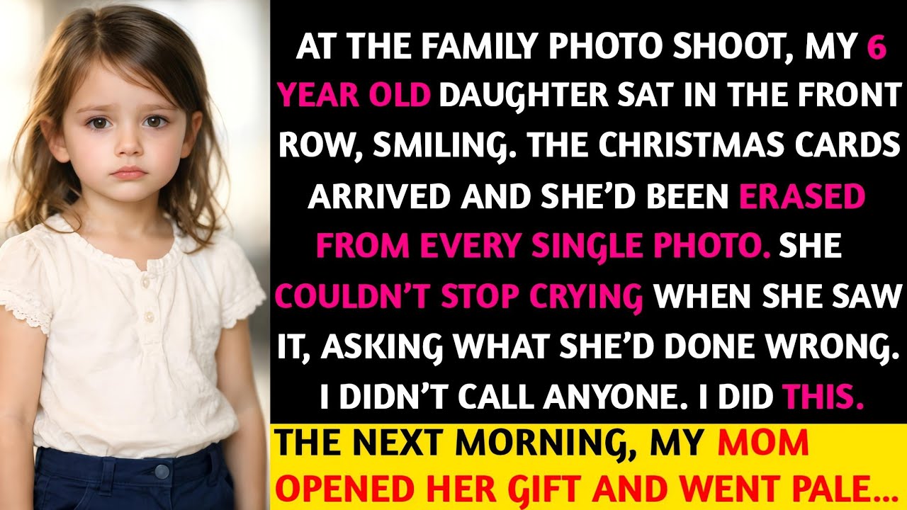My Family Photoshopped My 6-Year-Old Out of Every Photo — Then Mailed Them to Everyone…