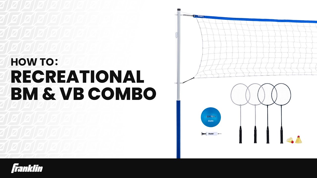 How To Assemble: Recreational Volleyball & Badmitton Combo