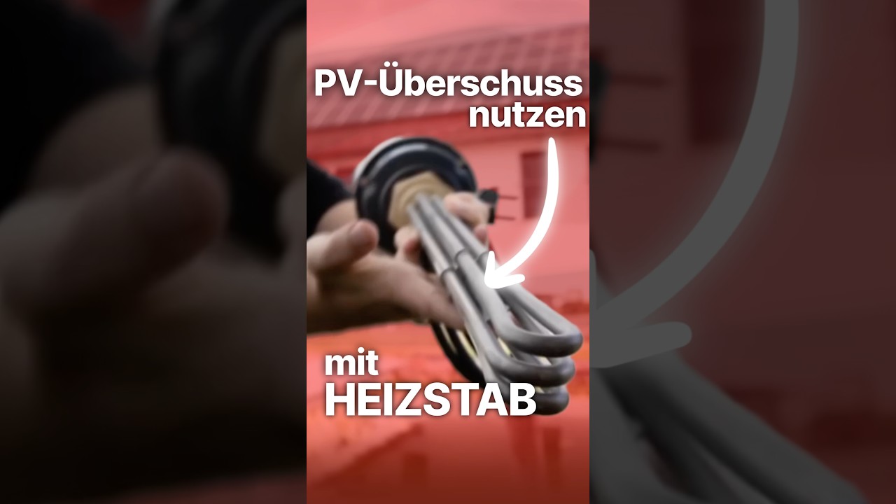 Einfach in die Steckdose! Heizstab f&uuml;r PV-&Uuml;berschuss