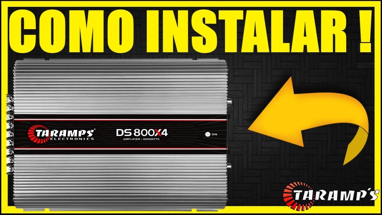 Como instalar taramps DS 800x4 / módulo t800 #ALANROD