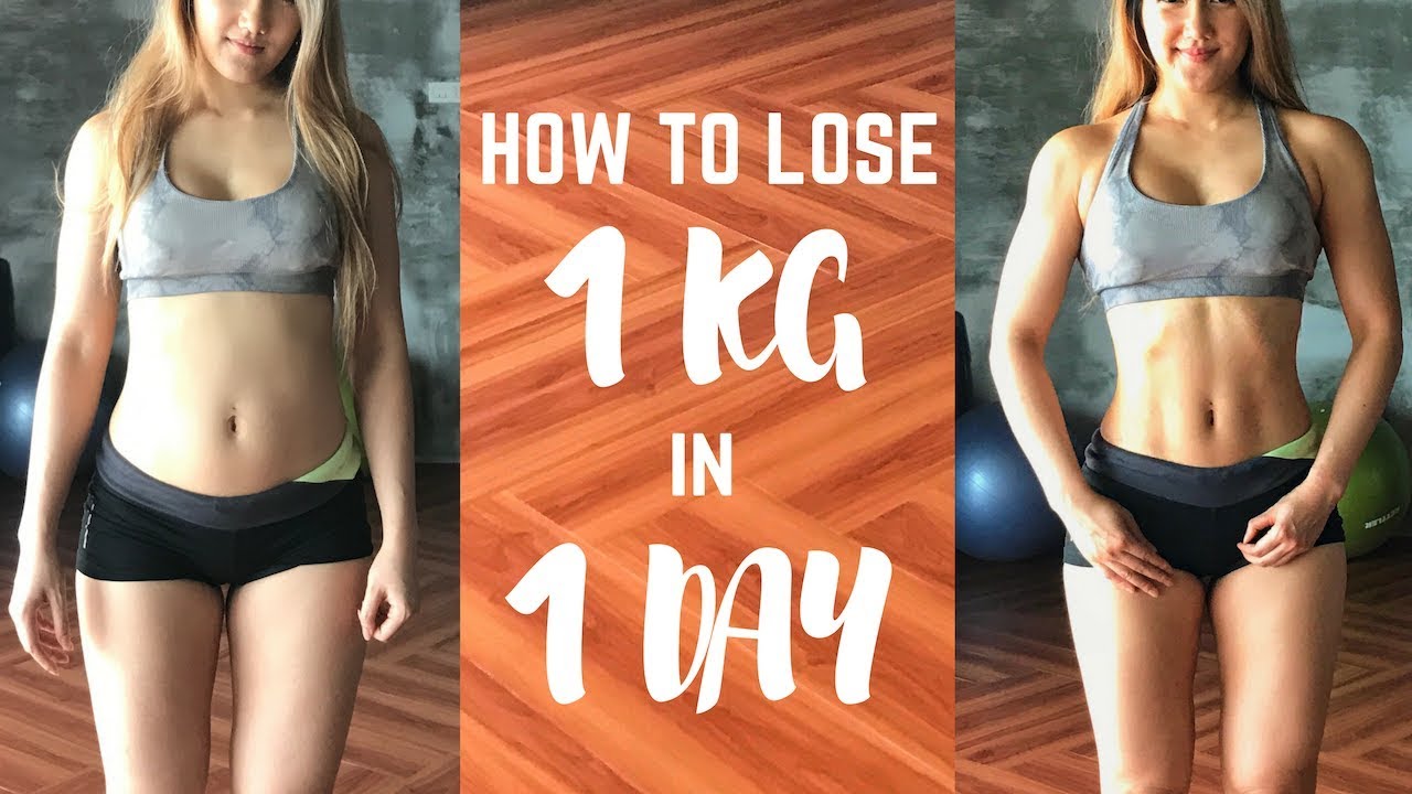 HOW TO LOSE 1 KG IN 1 DAY