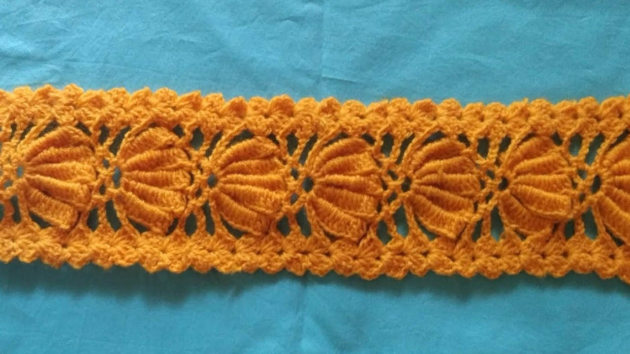How to crochet beautiful pattern for toran Patti/new design for toran Patti
