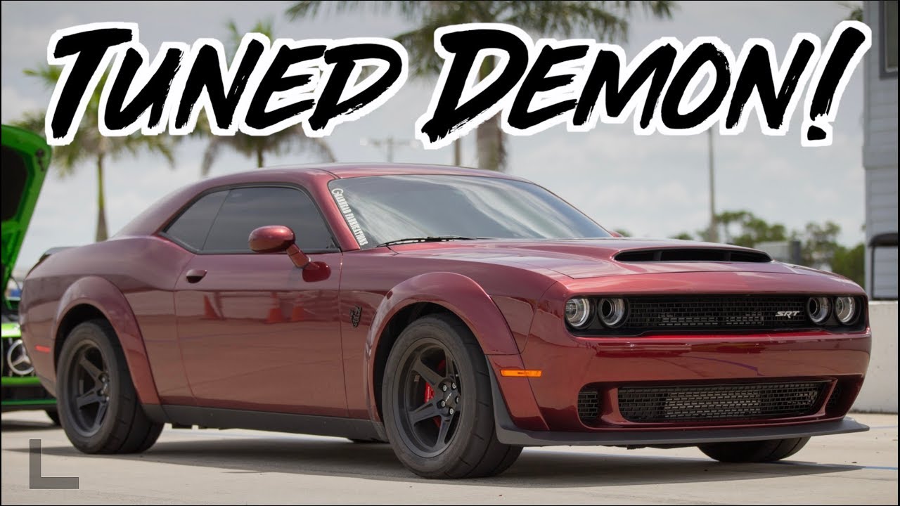 Tuned Dodge Demon vs 3000GT VR4  - Demon Exorcist!